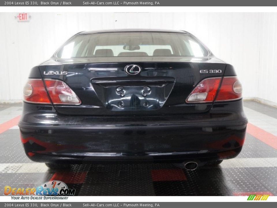 2004 Lexus ES 330 Black Onyx / Black Photo #9