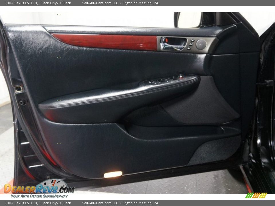 2004 Lexus ES 330 Black Onyx / Black Photo #12