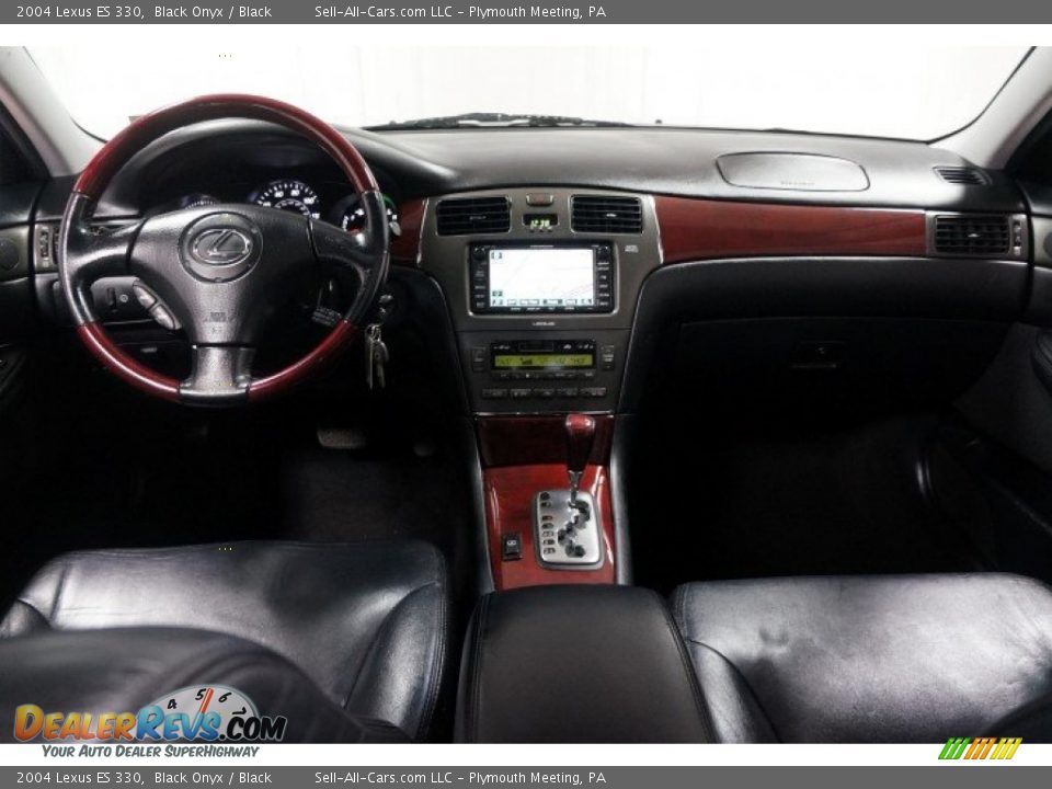 2004 Lexus ES 330 Black Onyx / Black Photo #22