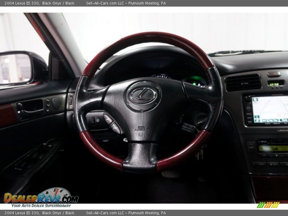 2004 Lexus ES 330 Black Onyx / Black Photo #23