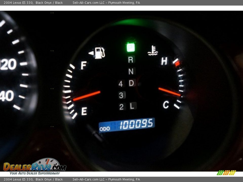 2004 Lexus ES 330 Black Onyx / Black Photo #29