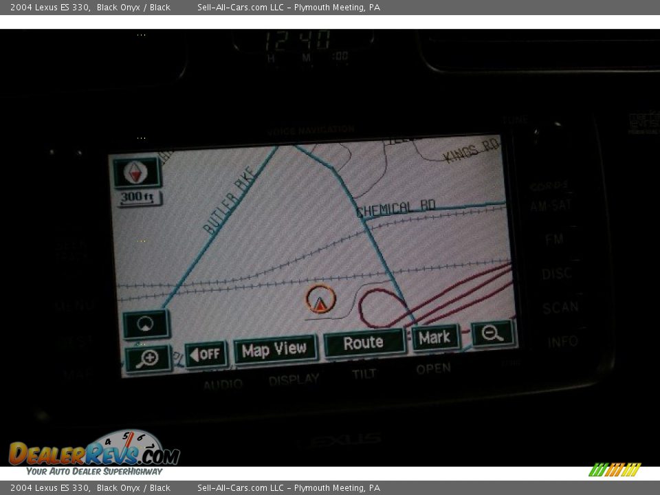 2004 Lexus ES 330 Black Onyx / Black Photo #30