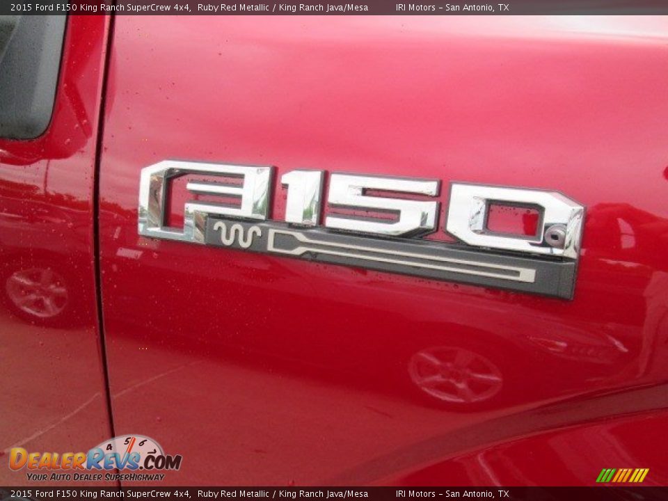 2015 Ford F150 King Ranch SuperCrew 4x4 Ruby Red Metallic / King Ranch Java/Mesa Photo #5