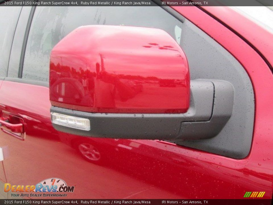 2015 Ford F150 King Ranch SuperCrew 4x4 Ruby Red Metallic / King Ranch Java/Mesa Photo #7