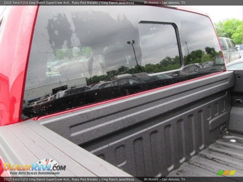 2015 Ford F150 King Ranch SuperCrew 4x4 Ruby Red Metallic / King Ranch Java/Mesa Photo #16