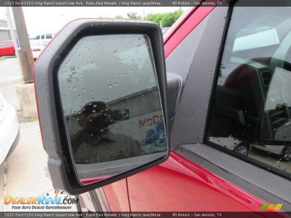 2015 Ford F150 King Ranch SuperCrew 4x4 Ruby Red Metallic / King Ranch Java/Mesa Photo #22