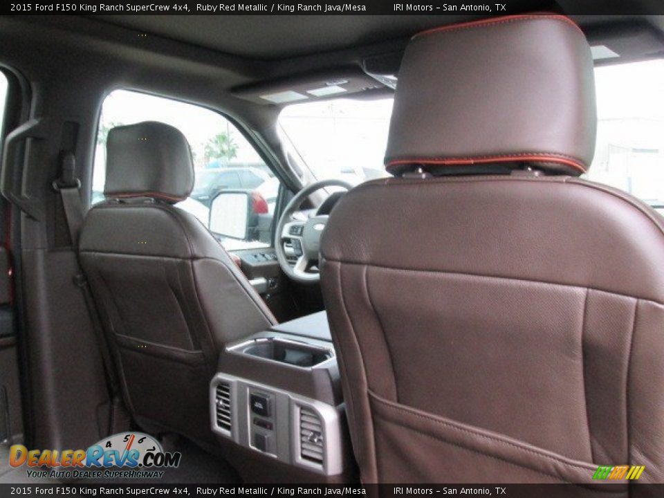 2015 Ford F150 King Ranch SuperCrew 4x4 Ruby Red Metallic / King Ranch Java/Mesa Photo #27