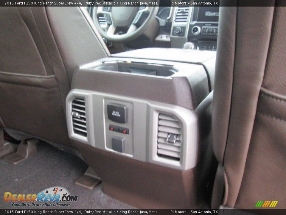 2015 Ford F150 King Ranch SuperCrew 4x4 Ruby Red Metallic / King Ranch Java/Mesa Photo #28