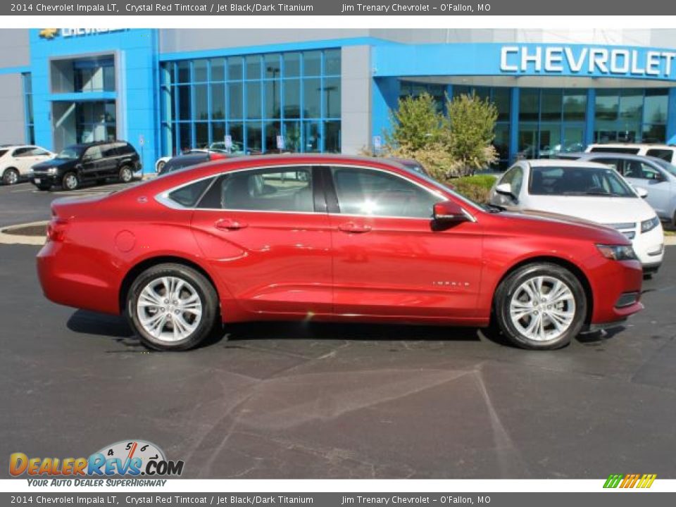 2014 Chevrolet Impala LT Crystal Red Tintcoat / Jet Black/Dark Titanium Photo #1