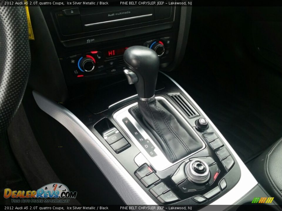 2012 Audi A5 2.0T quattro Coupe Ice Silver Metallic / Black Photo #19