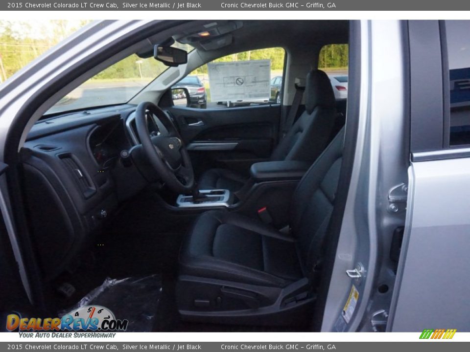 2015 Chevrolet Colorado LT Crew Cab Silver Ice Metallic / Jet Black Photo #9