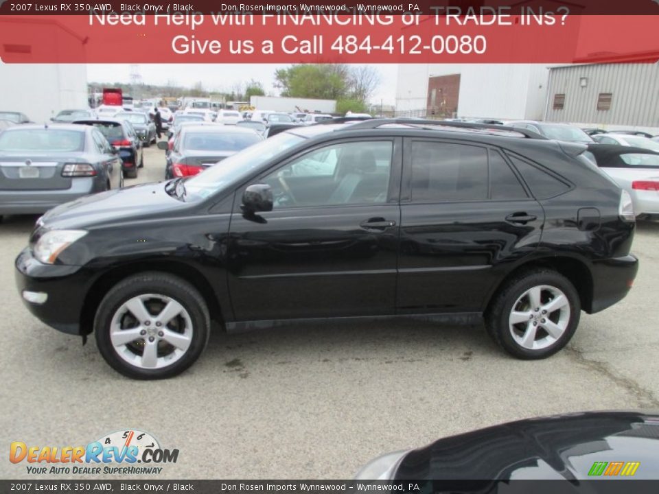 2007 Lexus RX 350 AWD Black Onyx / Black Photo #7