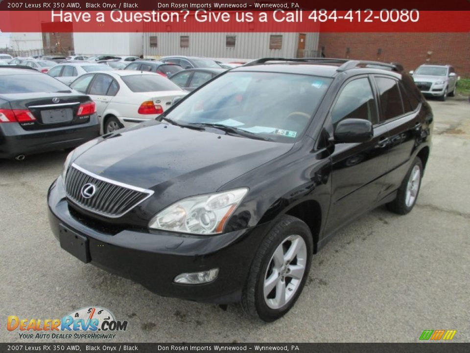 2007 Lexus RX 350 AWD Black Onyx / Black Photo #8