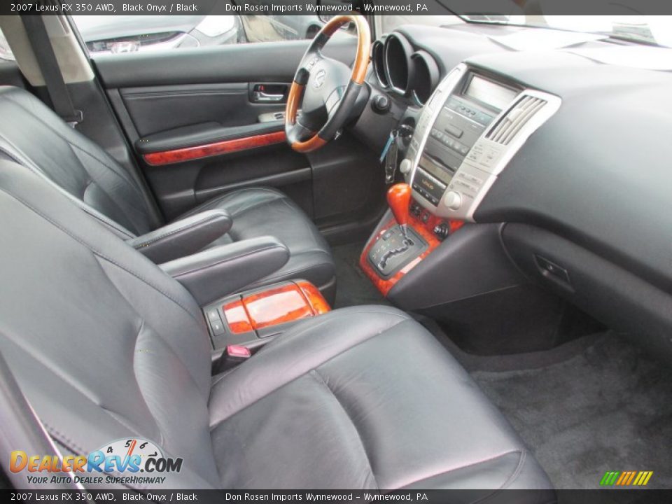 2007 Lexus RX 350 AWD Black Onyx / Black Photo #12