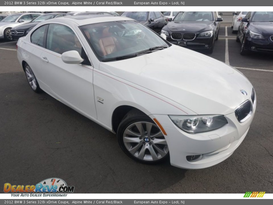 Front 3/4 View of 2012 BMW 3 Series 328i xDrive Coupe Photo #2