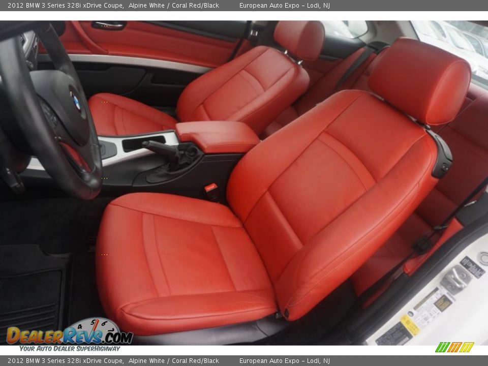 Front Seat of 2012 BMW 3 Series 328i xDrive Coupe Photo #15