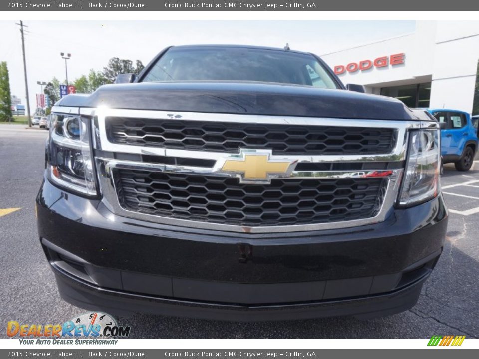 2015 Chevrolet Tahoe LT Black / Cocoa/Dune Photo #2