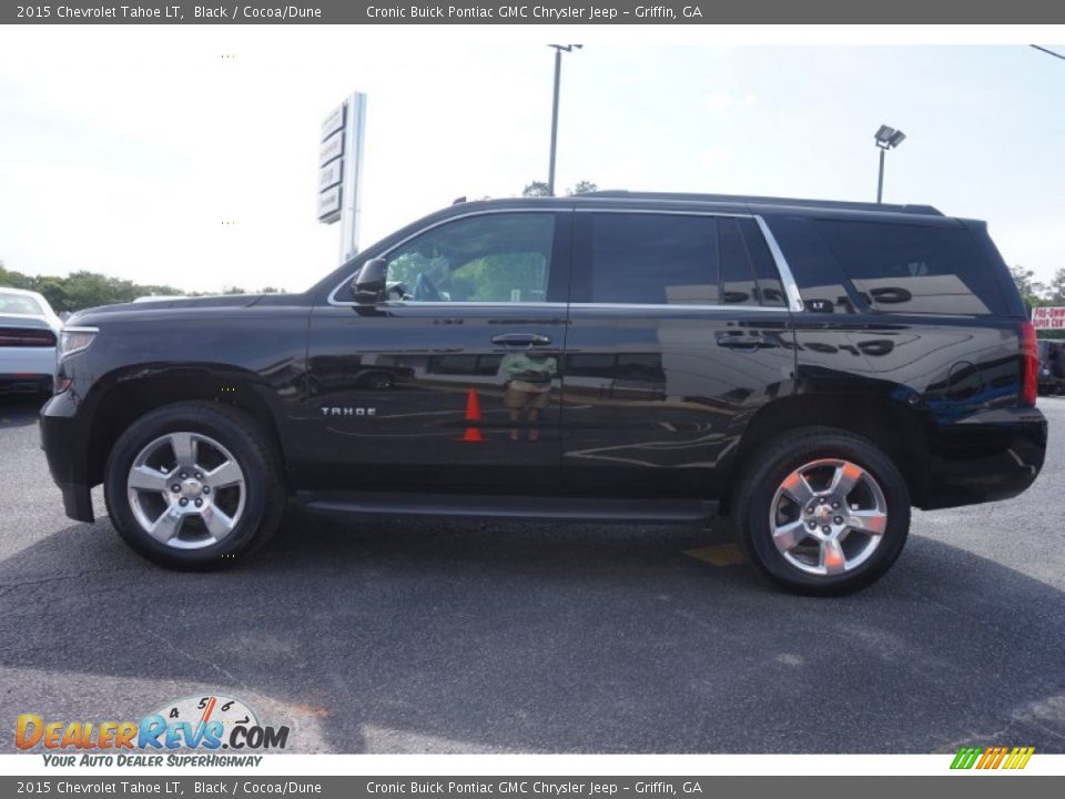 2015 Chevrolet Tahoe LT Black / Cocoa/Dune Photo #4