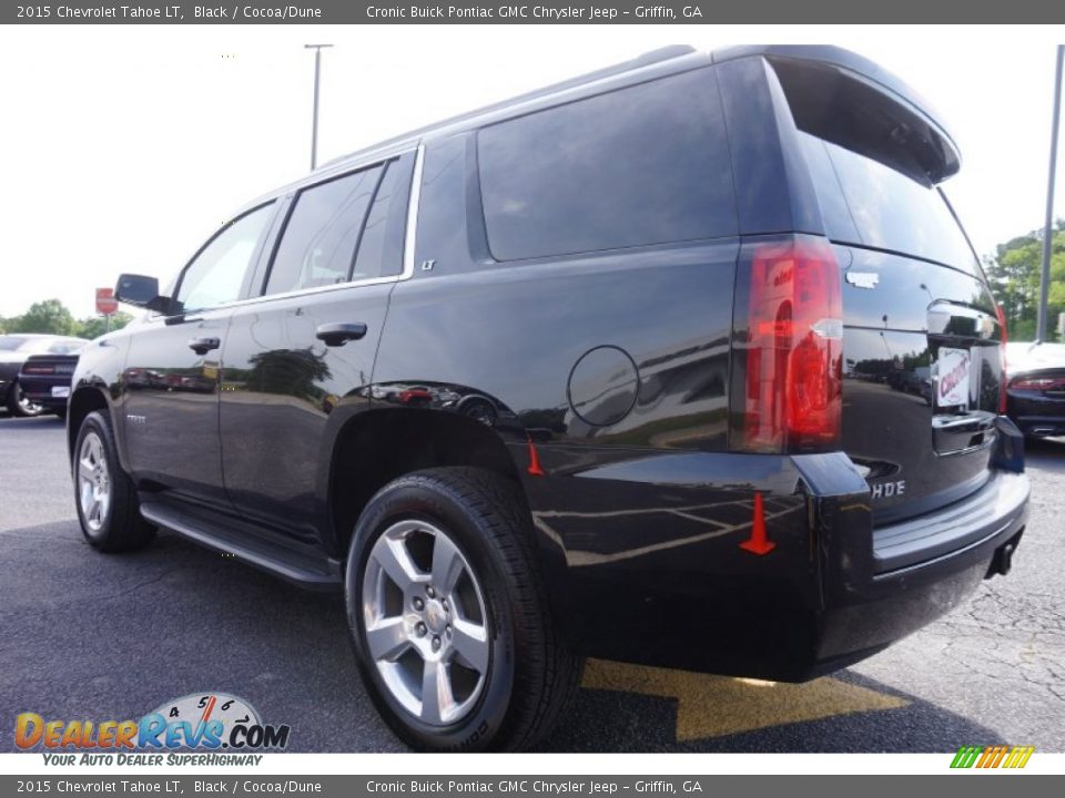 2015 Chevrolet Tahoe LT Black / Cocoa/Dune Photo #5