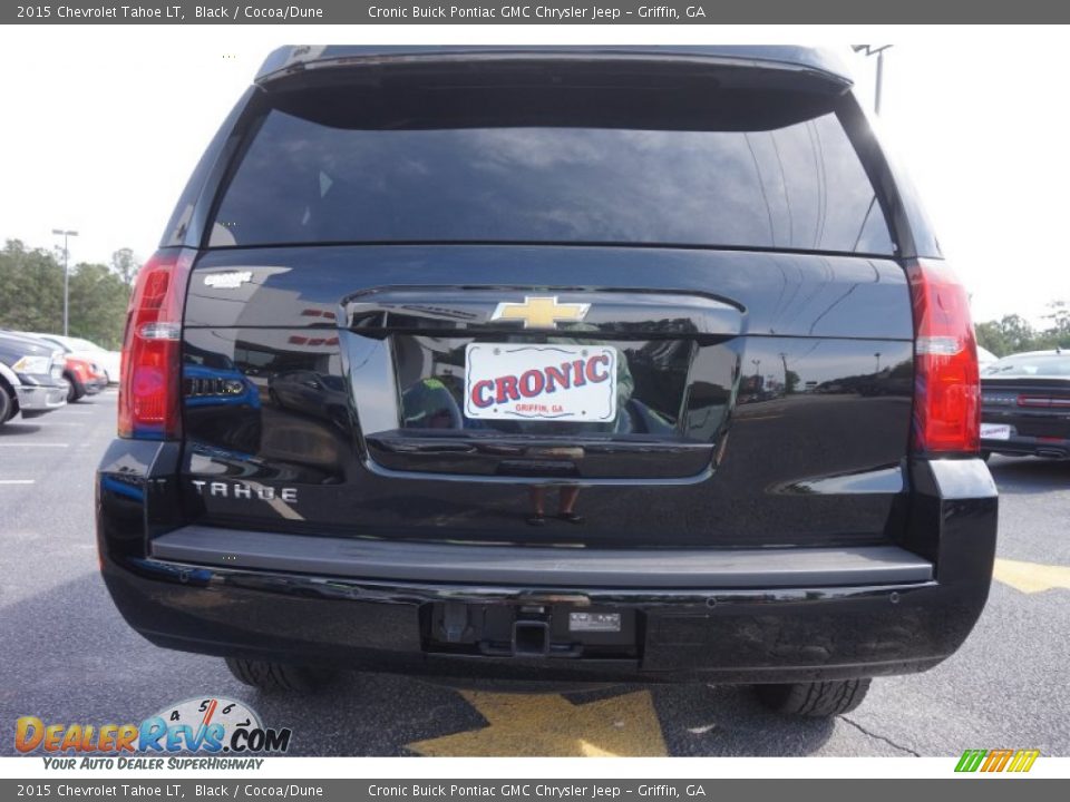 2015 Chevrolet Tahoe LT Black / Cocoa/Dune Photo #6