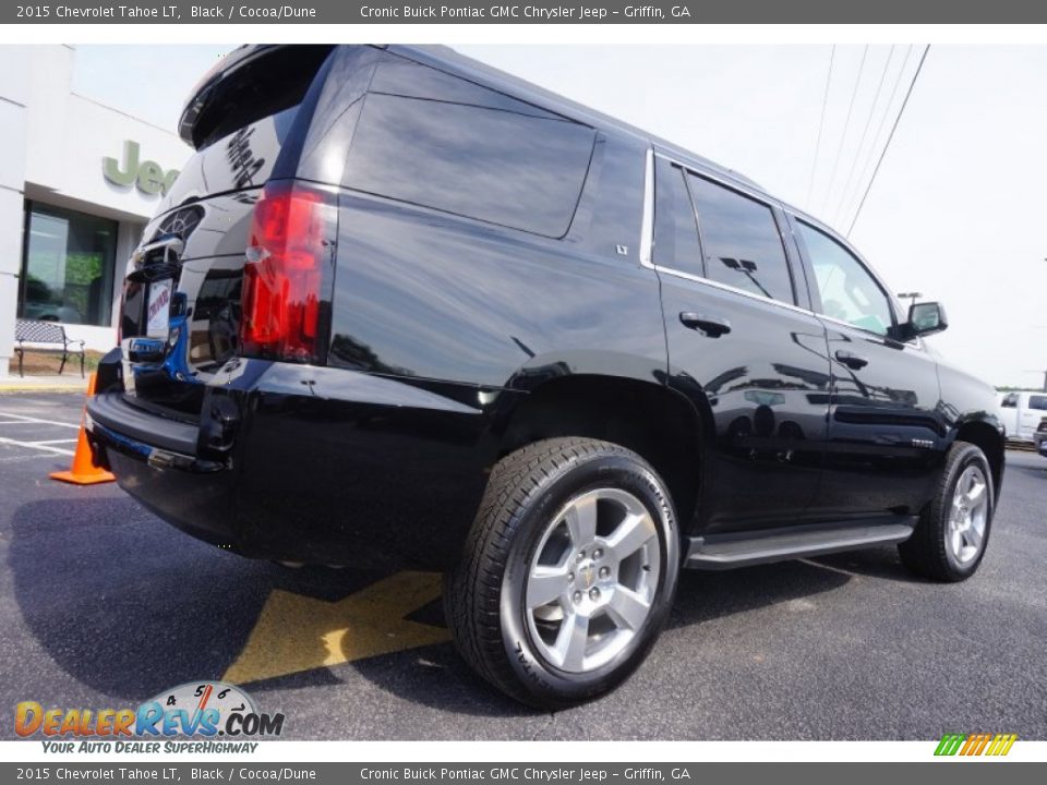 2015 Chevrolet Tahoe LT Black / Cocoa/Dune Photo #7