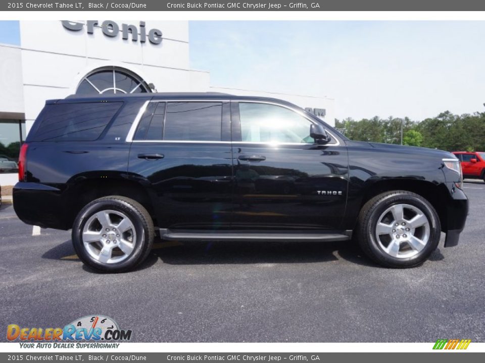2015 Chevrolet Tahoe LT Black / Cocoa/Dune Photo #8