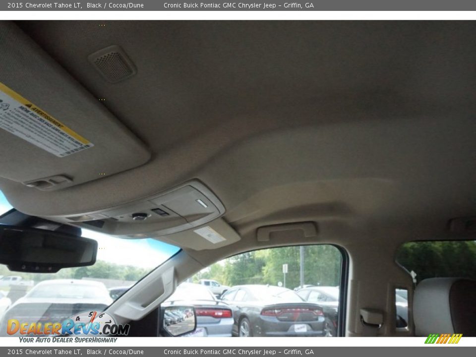 2015 Chevrolet Tahoe LT Black / Cocoa/Dune Photo #11