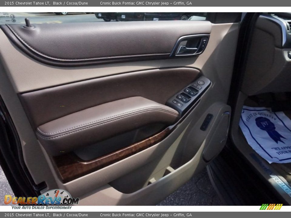 2015 Chevrolet Tahoe LT Black / Cocoa/Dune Photo #12