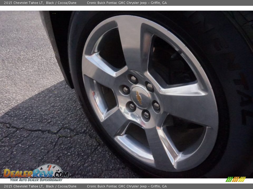 2015 Chevrolet Tahoe LT Black / Cocoa/Dune Photo #14