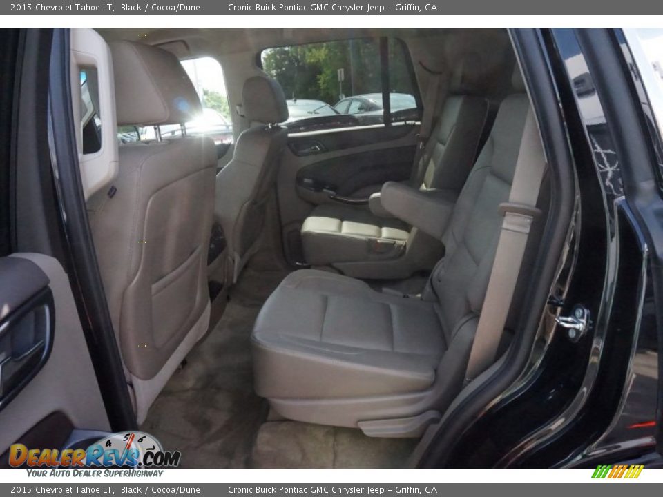 2015 Chevrolet Tahoe LT Black / Cocoa/Dune Photo #16