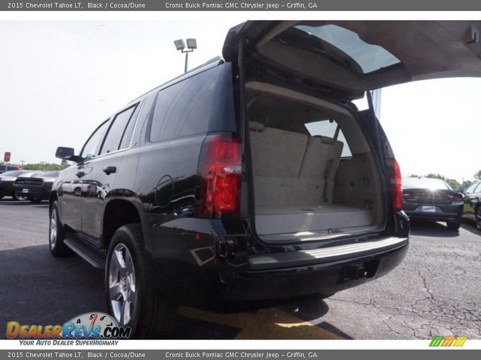 2015 Chevrolet Tahoe LT Black / Cocoa/Dune Photo #17