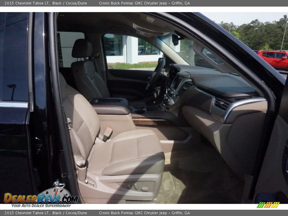2015 Chevrolet Tahoe LT Black / Cocoa/Dune Photo #19