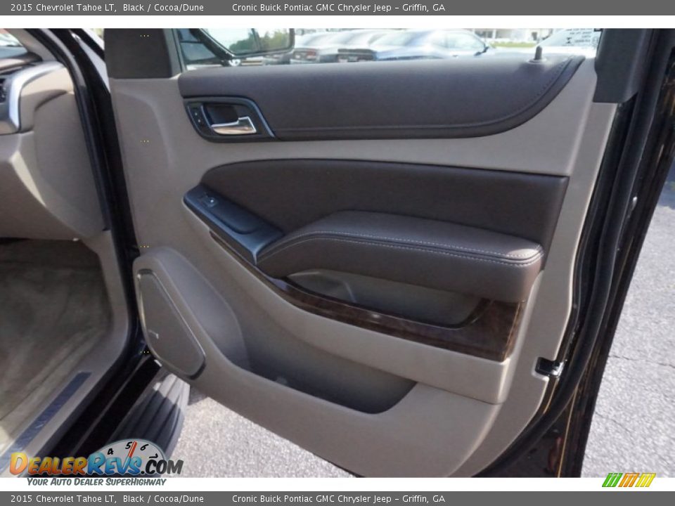 2015 Chevrolet Tahoe LT Black / Cocoa/Dune Photo #21