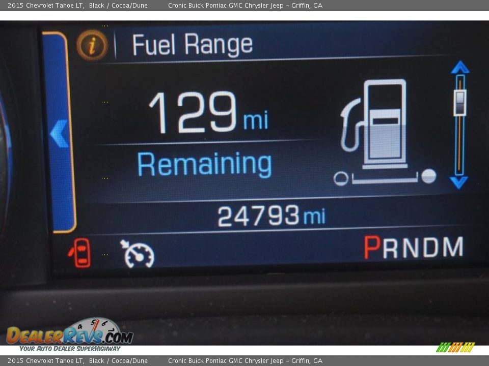 2015 Chevrolet Tahoe LT Black / Cocoa/Dune Photo #23