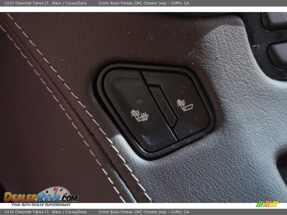 2015 Chevrolet Tahoe LT Black / Cocoa/Dune Photo #25