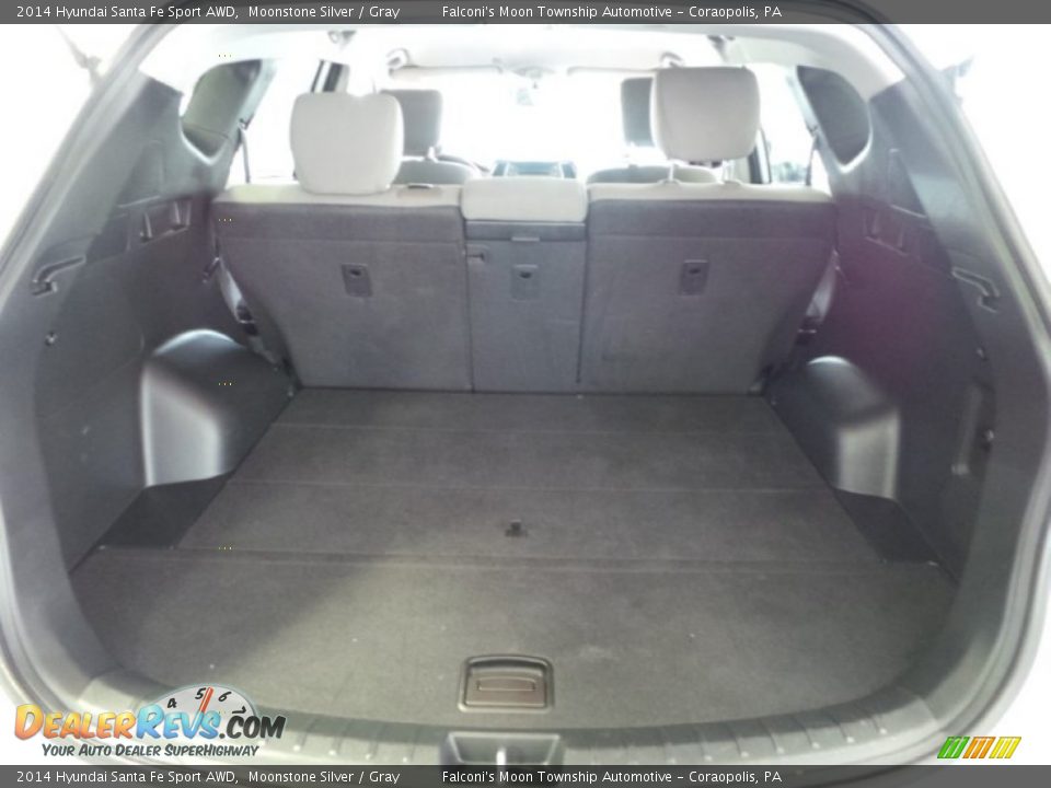 2014 Hyundai Santa Fe Sport AWD Moonstone Silver / Gray Photo #4
