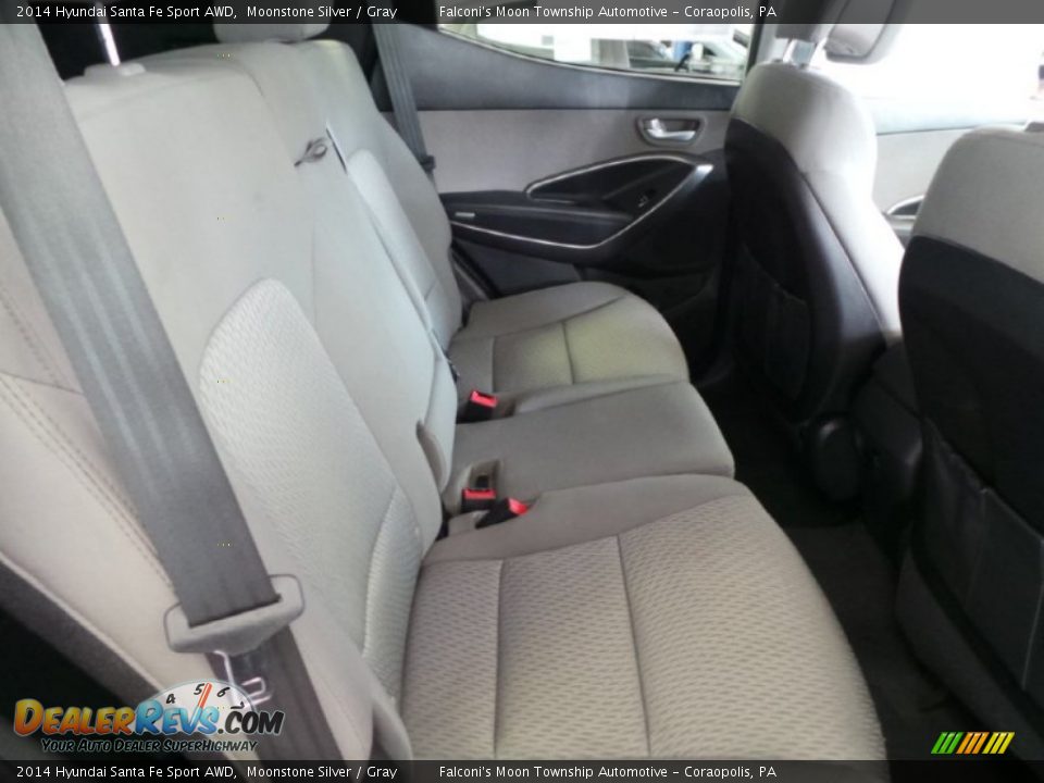 2014 Hyundai Santa Fe Sport AWD Moonstone Silver / Gray Photo #12