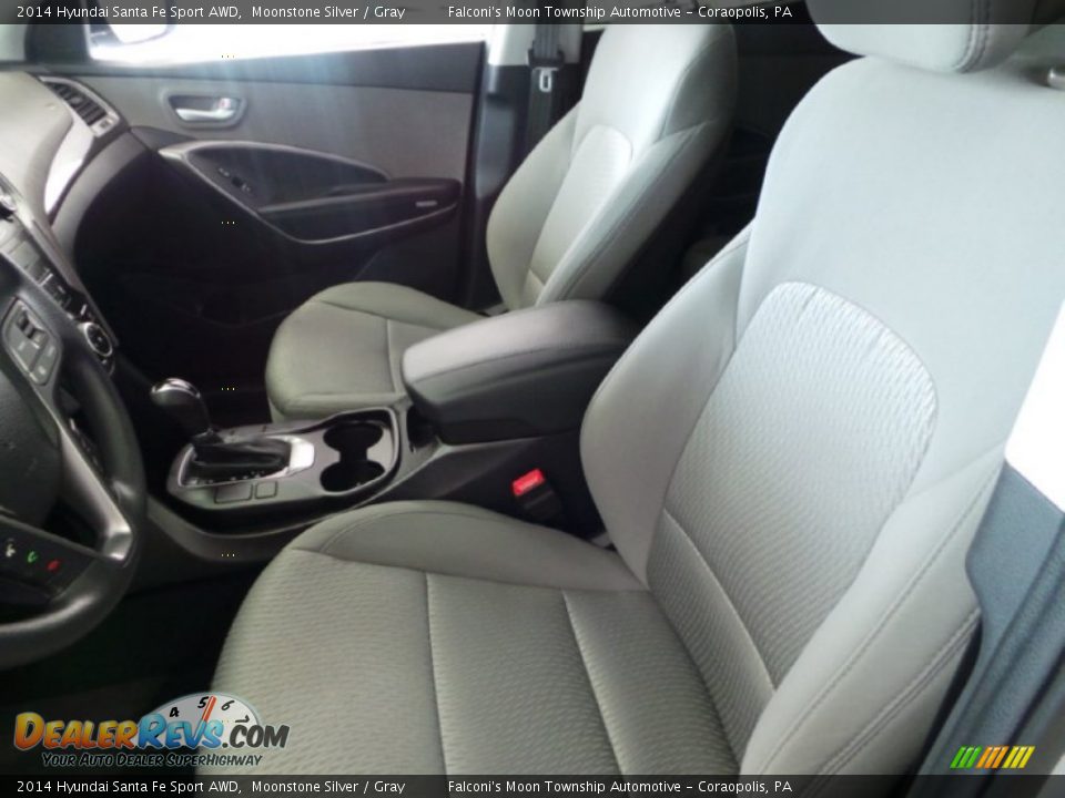 2014 Hyundai Santa Fe Sport AWD Moonstone Silver / Gray Photo #13