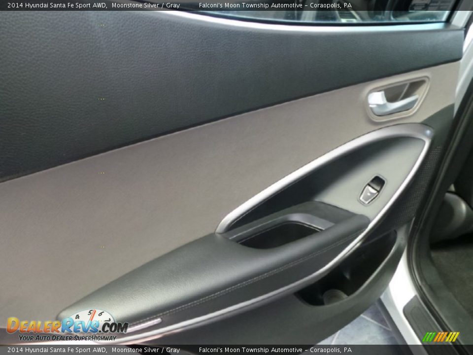 2014 Hyundai Santa Fe Sport AWD Moonstone Silver / Gray Photo #16