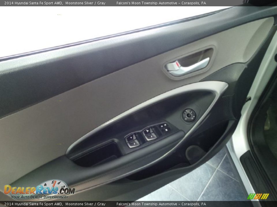 2014 Hyundai Santa Fe Sport AWD Moonstone Silver / Gray Photo #17