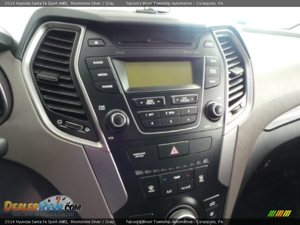 2014 Hyundai Santa Fe Sport AWD Moonstone Silver / Gray Photo #23