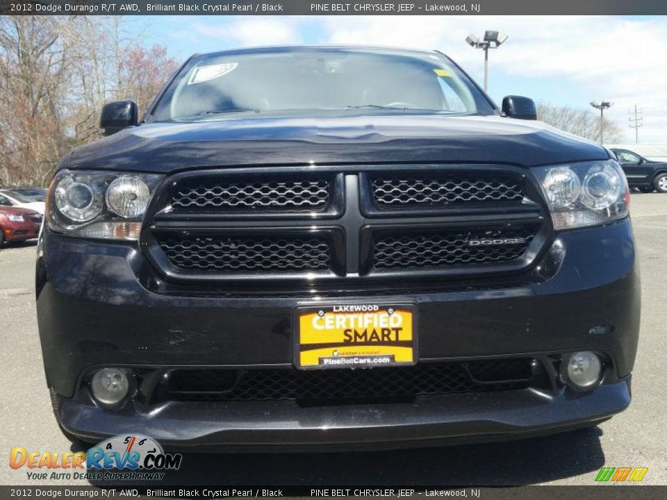 2012 Dodge Durango R/T AWD Brilliant Black Crystal Pearl / Black Photo #2