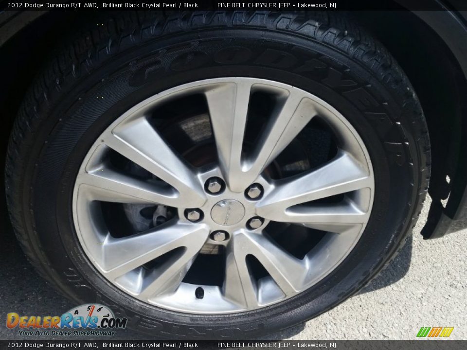 2012 Dodge Durango R/T AWD Brilliant Black Crystal Pearl / Black Photo #4