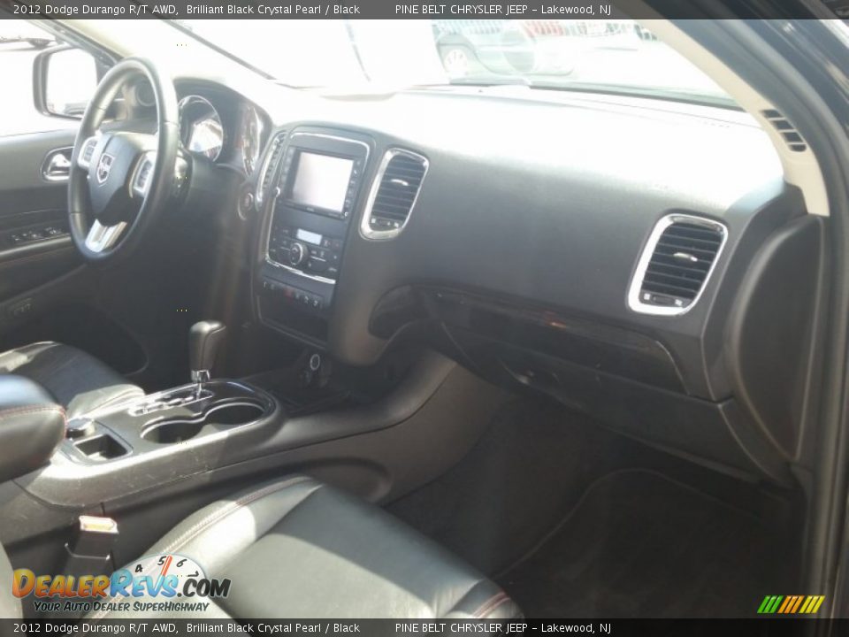 2012 Dodge Durango R/T AWD Brilliant Black Crystal Pearl / Black Photo #6