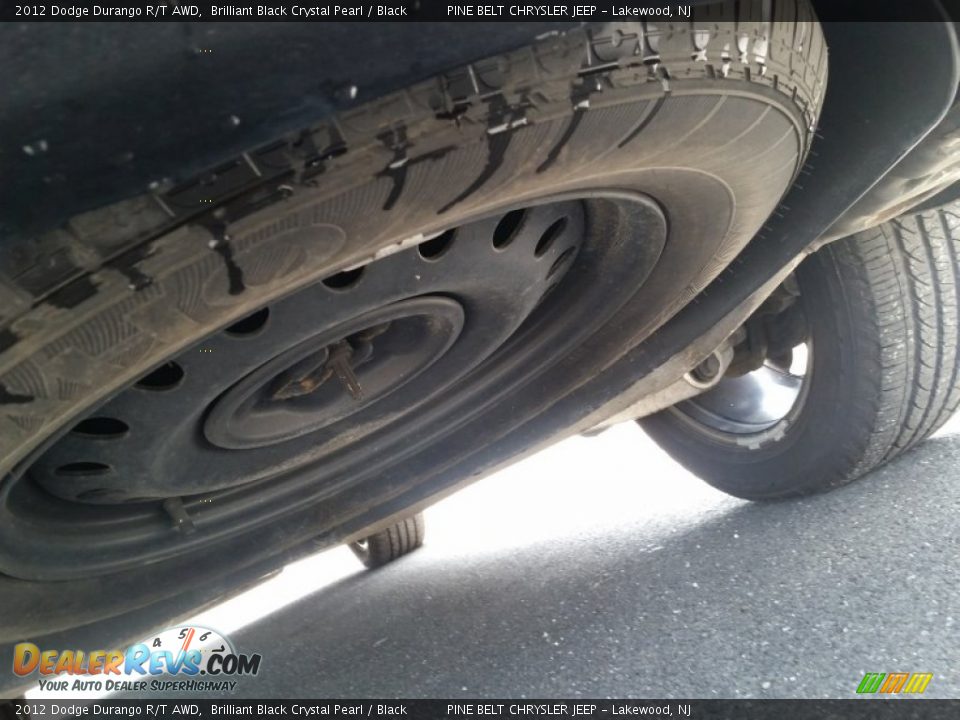 2012 Dodge Durango R/T AWD Brilliant Black Crystal Pearl / Black Photo #10