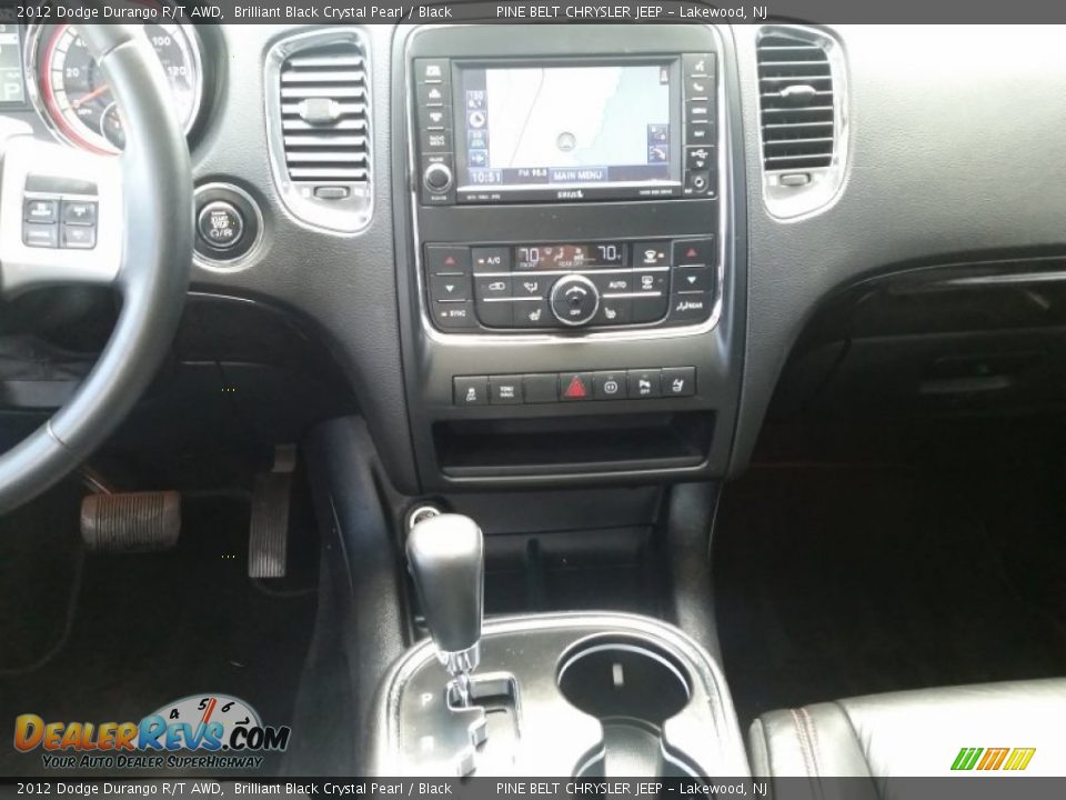 2012 Dodge Durango R/T AWD Brilliant Black Crystal Pearl / Black Photo #17