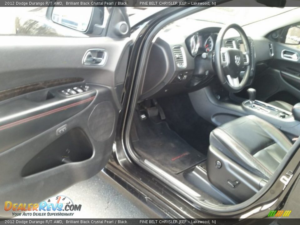 2012 Dodge Durango R/T AWD Brilliant Black Crystal Pearl / Black Photo #19