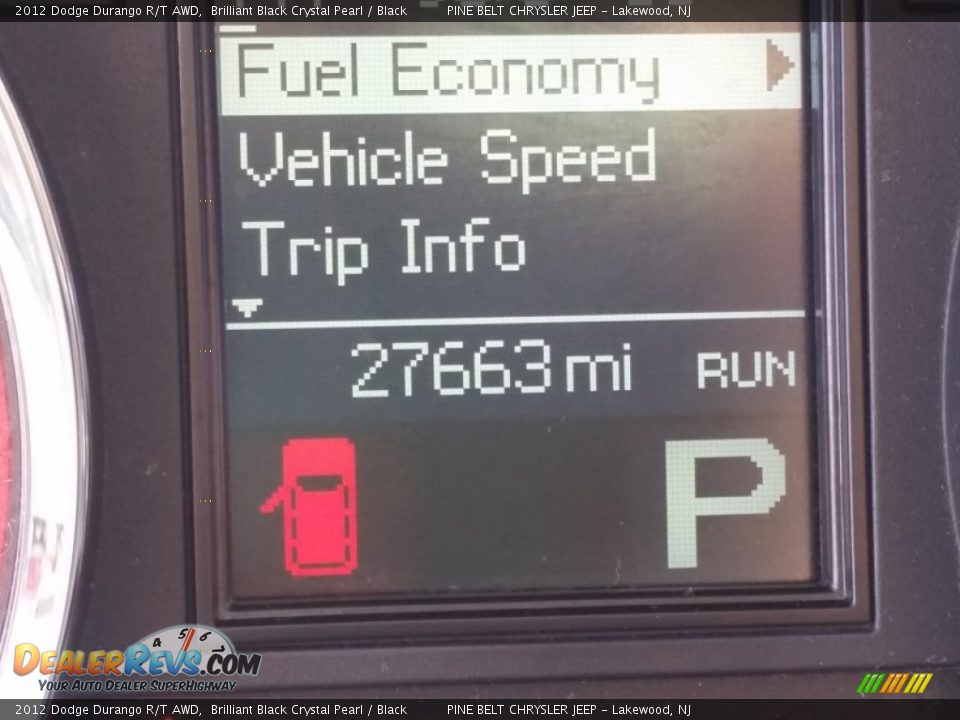 2012 Dodge Durango R/T AWD Brilliant Black Crystal Pearl / Black Photo #21