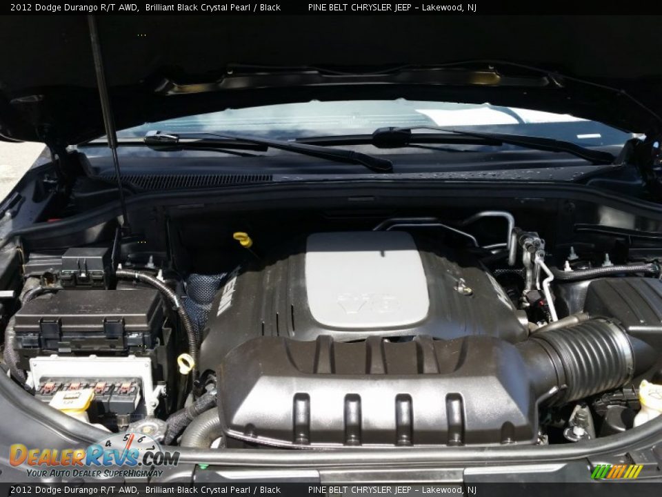 2012 Dodge Durango R/T AWD Brilliant Black Crystal Pearl / Black Photo #23