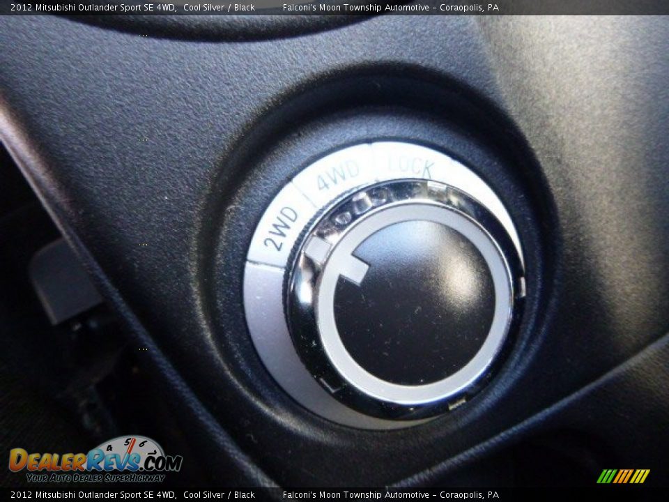 2012 Mitsubishi Outlander Sport SE 4WD Cool Silver / Black Photo #22